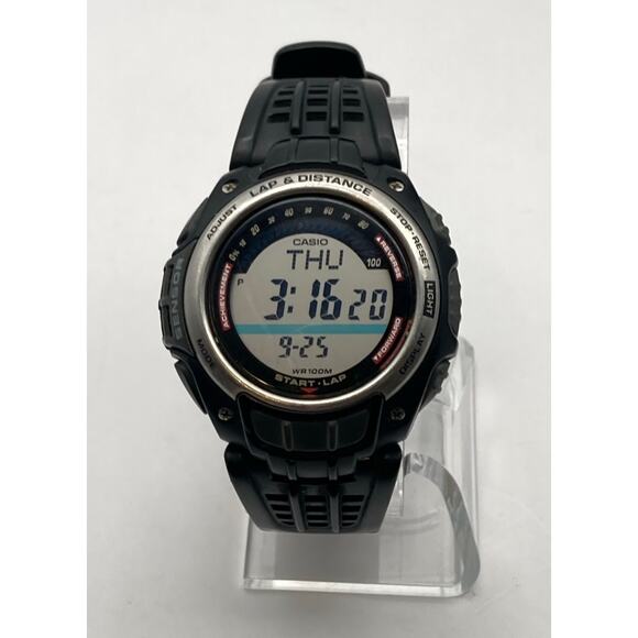 Casio Men's Digital Watch 44mm - SGW-200 - World Time - Calorie Counter - WR - Picture 1 of 8